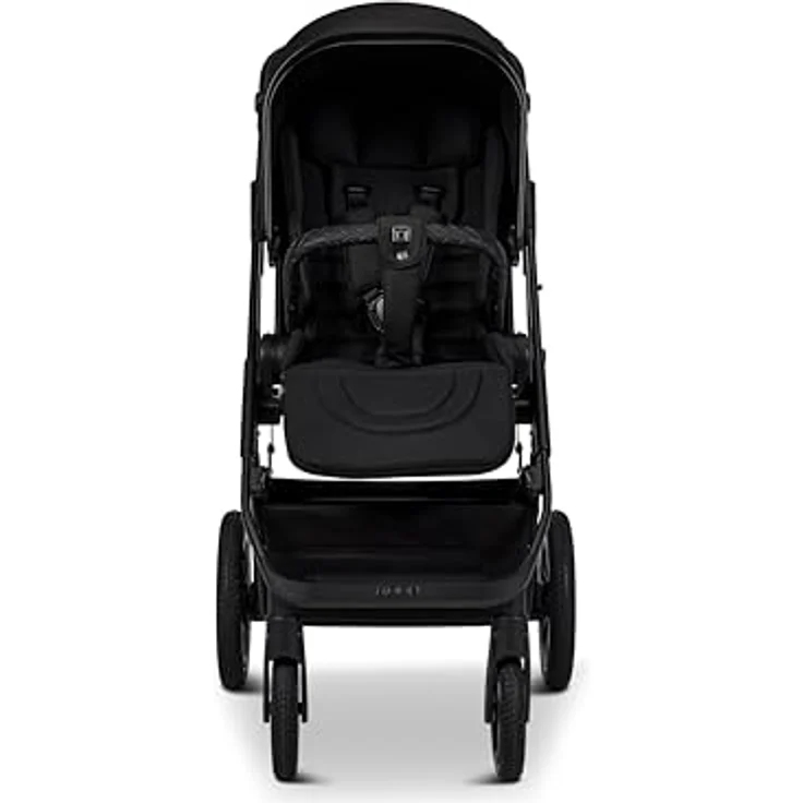 Moon PIÙ Kinderwagen / Kombikinderwagen, vielseitig und komfortabel für Kinder, schwarz – Bild 7