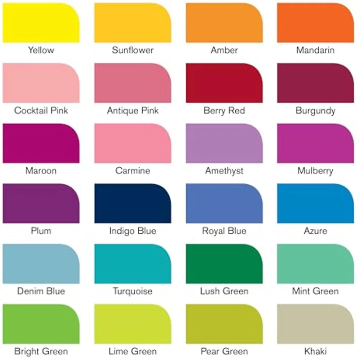 Winsor & Newton ProMarker 0290030, 24er Set Layoutmarker mit 2 Spitzen (fein & breit), brillante Farben im praktischen Wallet – Bild 4