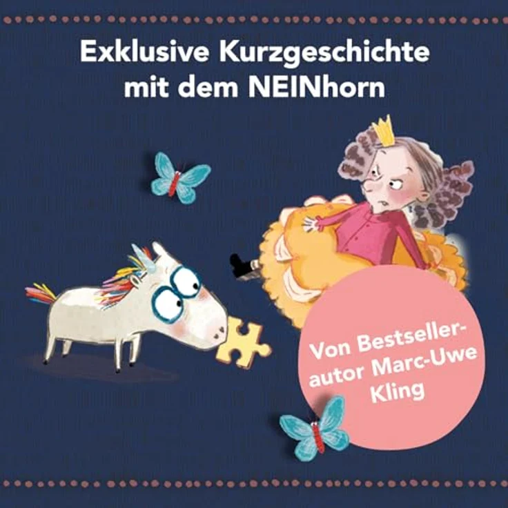 Kosmos 684808 Mein erstes Story-Puzzle NEINhorn, Puzzle mit 15 Teilen für Kinder ab 3 Jahren, inklusive 3D Aufsteller und exklusiver Kurzgeschichte von Marc-Uwe Kling – Bild 4