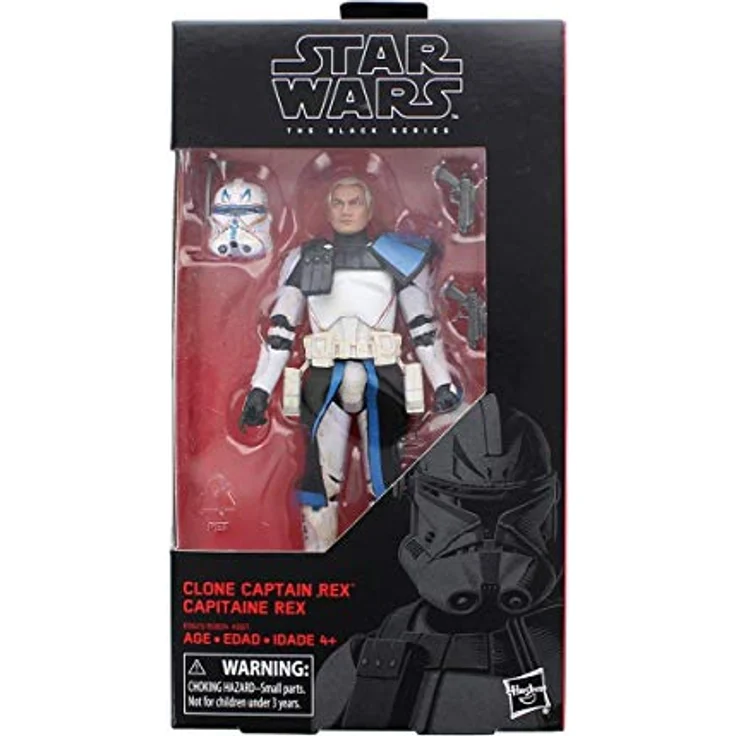 Star Wars The Black Series Clone Captain Rex, 15,2 cm Sammelfigur mit 6 Zubehörteilen – Bild 2
