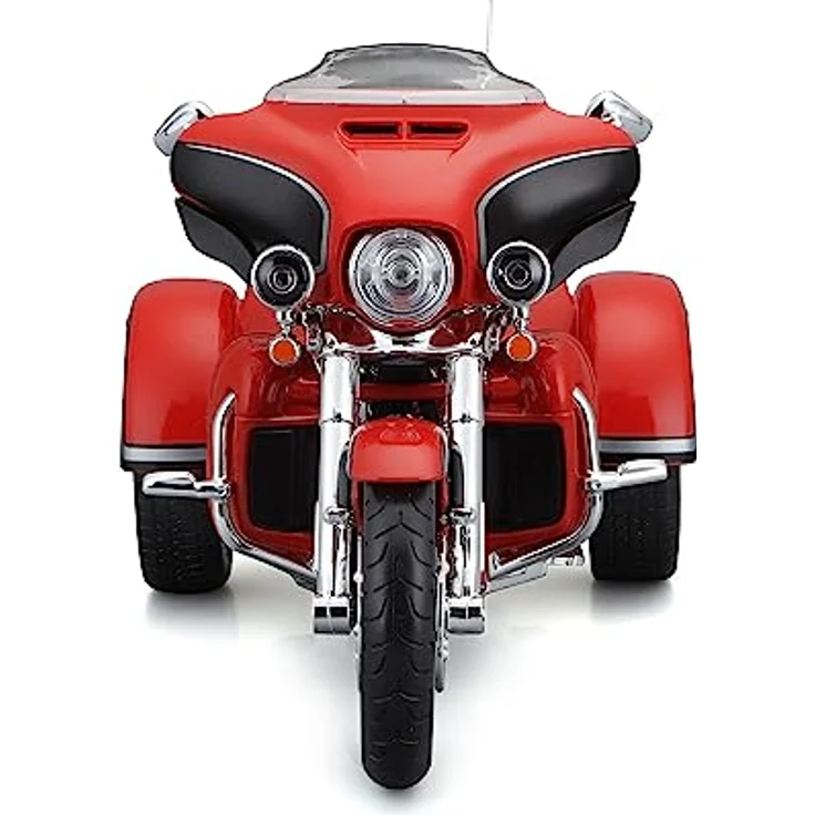 Maisto - Motorrad Harley Davidson - CVO Tri-Glide (3 Räder) - Orange - Nachbildung des Fahrzeugs im Maßstab 1:12 - Für Kinder ab 3 Jahren - M32337 – Bild 2