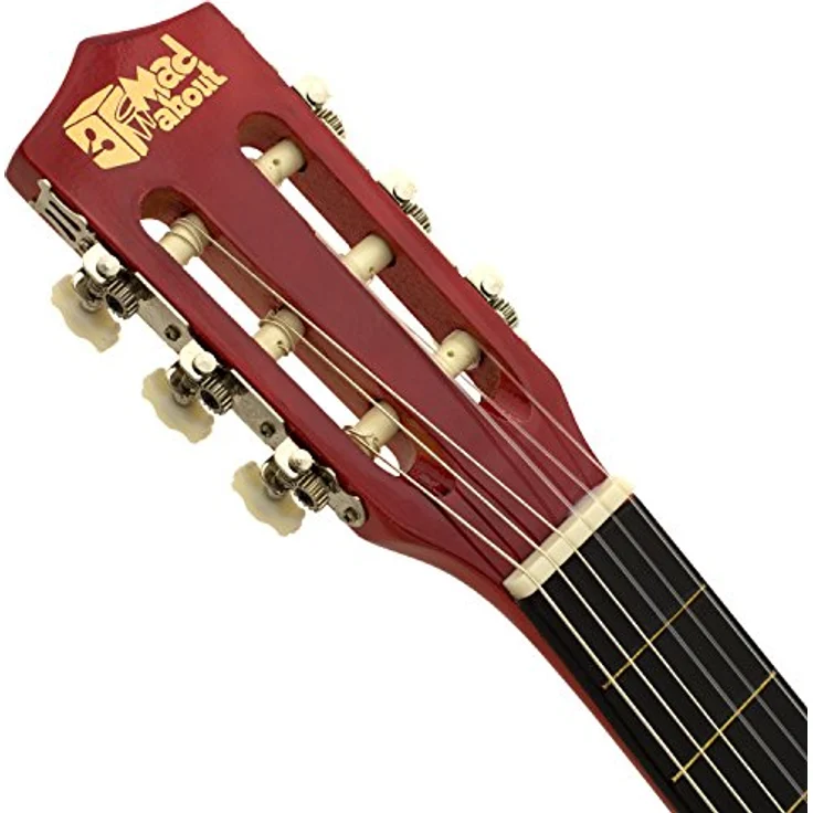Mad About CLG1-14-PACK Set Klassische Spanische Gitarre, 1/4 Größe, für Kinder - jetzt mit kostenlosem Unterricht für 6 Monate – Bild 3