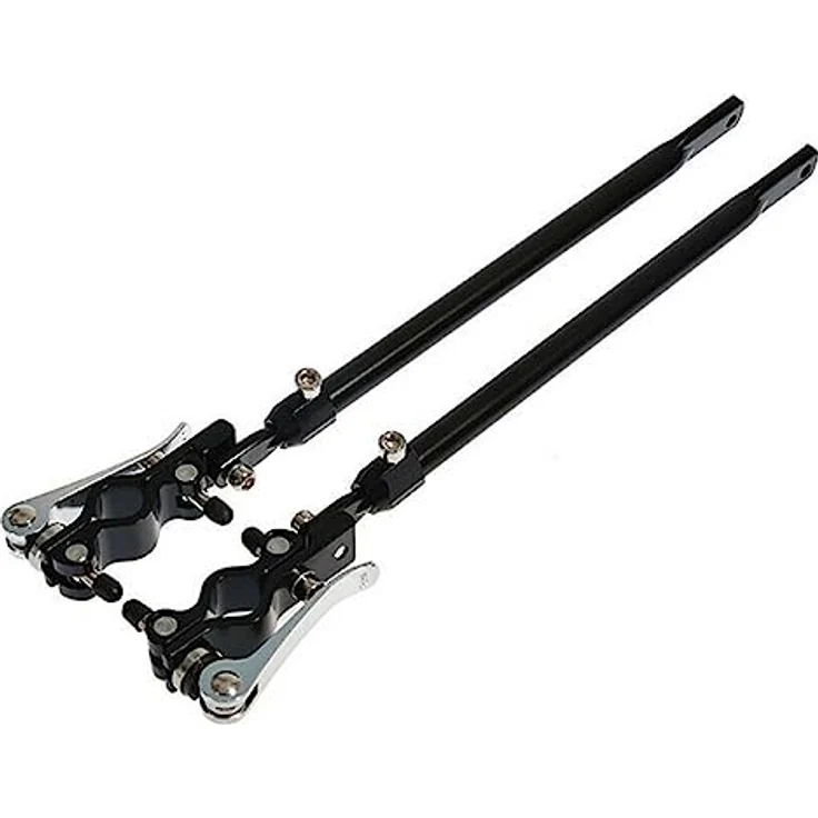 BAYLI Universal Fahrrad Gepäckträger für hinten, 50 kg belastbar, Aluminium, schnellspannend, schwarz, passend für 24-29 Zoll Fahrräder – Bild 5
