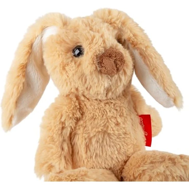 SIGIKID Hase Flauscherie, Plüschtier aus besonders weichem Plüsch, beige, 35 cm für Babys und Kinder, waschbar bei 30°C – Bild 2