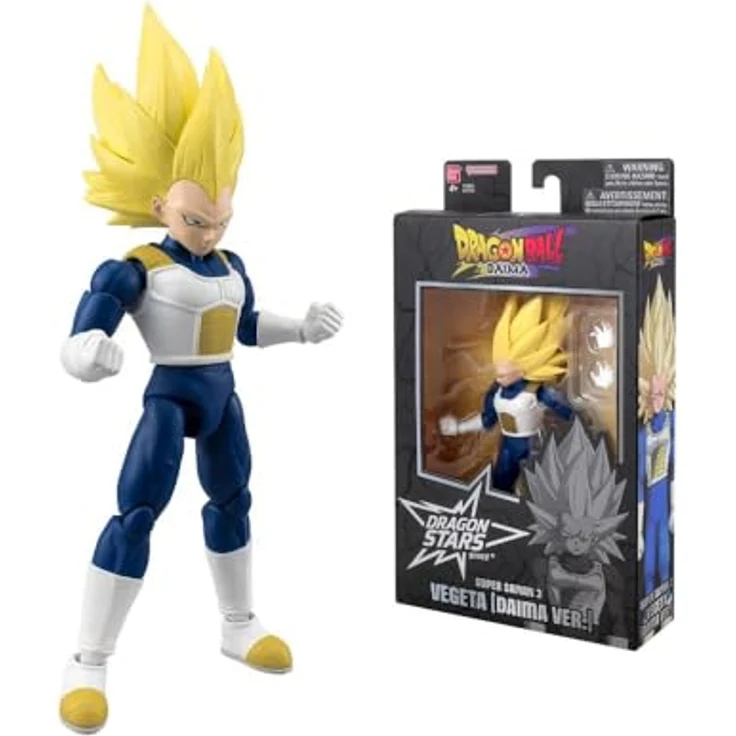 Bandai Dragon Stars Figur 17 cm - Dragon Ball Daima - Super Saiyan 3 Vegeta SSJ3 - Offizielle Dragon Ball Lizenz – Bild 2