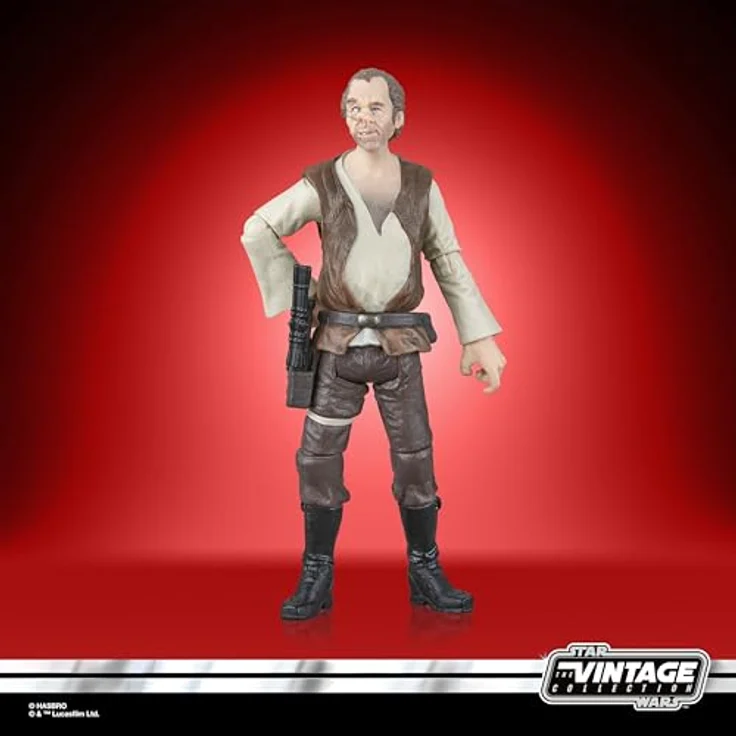Star Wars The Vintage Collection Doctor Evazan Action-Figur, 9,5 cm, mit Blaster-Zubehör und Kenner-Verpackung – Bild 4