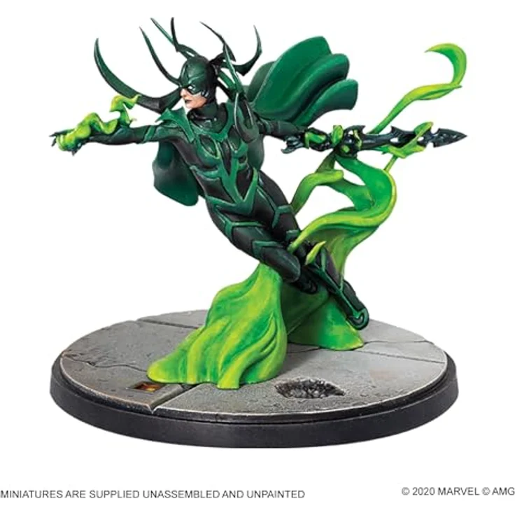 Atomic Mass Games Marvel Crisis Protocol: Loki und Hela - Brettspiel Erweiterung mit neuen Charakteren, Asgardische Helden – Bild 4