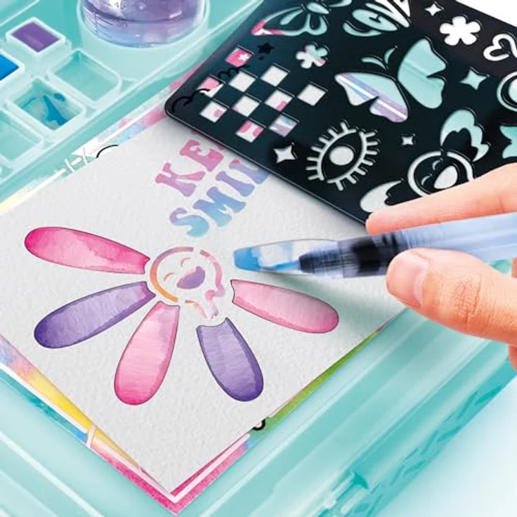 Canal Toys Wasserfarbenset Water Color Case, bunt, für Kinder ab 6 Jahren – Bild 9