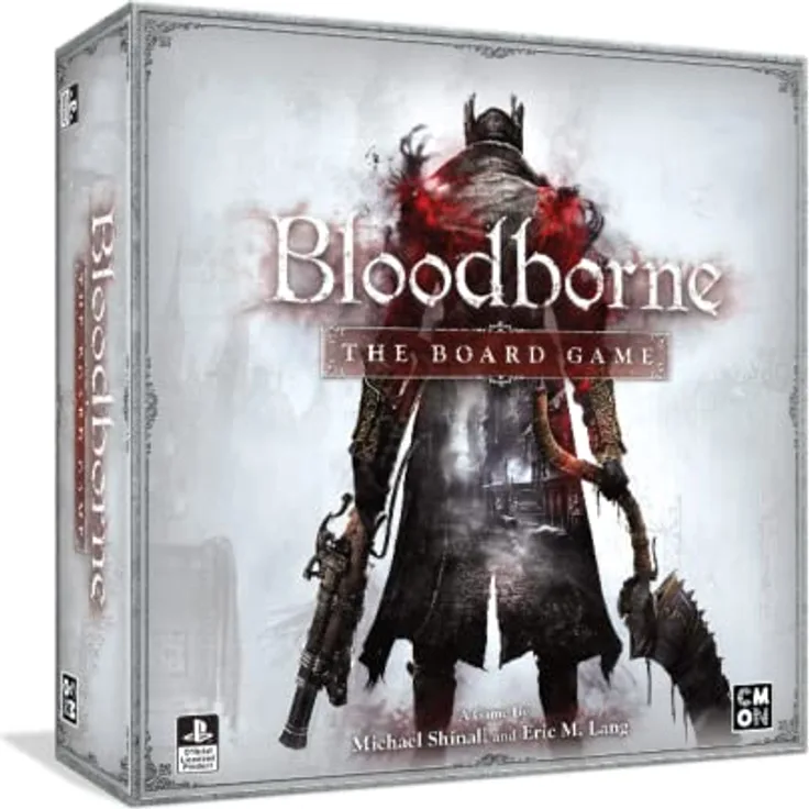 CMON Bloodborne: Das Brettspiel, kampagnenbasiertes Action-Abenteuer für 1 bis 4 Spieler, englische Version, ab 14 Jahren, 45 bis 75 Minuten Spieldauer