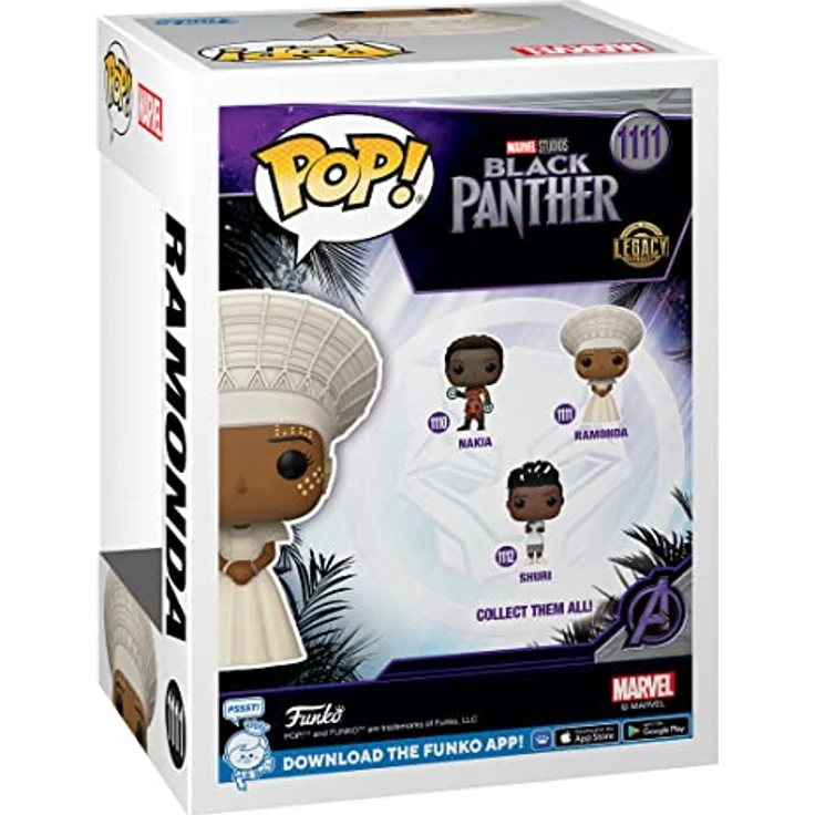Funko Pop! Black Panther Legacy 1111 Ramonda, Sammelfigur, Special Edition – Bild 4