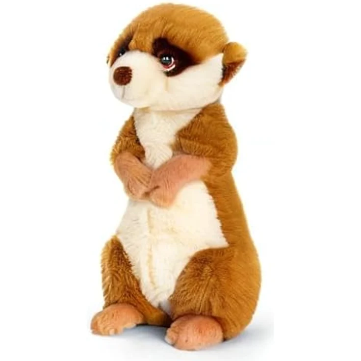 Keel Toys Keeleco Plüschtier Erdmännchen, 22 cm, umweltfreundlich aus 100% recycelten Materialien, waschbar – Bild 3