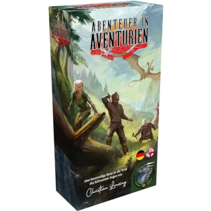 Ulisses Spiele Abenteuer in Aventurien - Brettspiel, Interaktive Spielfunktionen für unterwegs, tragbar – Bild 2
