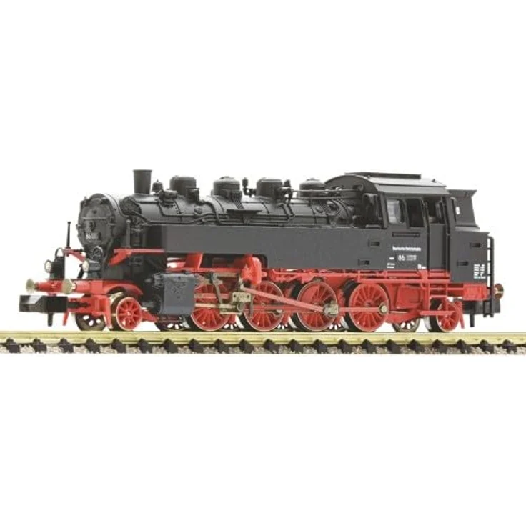 Fleischmann 7170016 N Dampflok 86 049, Modelleisenbahn der DR, detailgetreue Ausführung mit 1’D1’-Einheitstenderlok – Bild 2