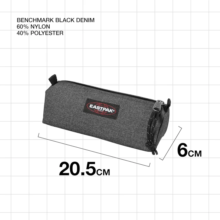 eastpak BENCHMARK SINGLE black denim EK372 77H – Bild 2