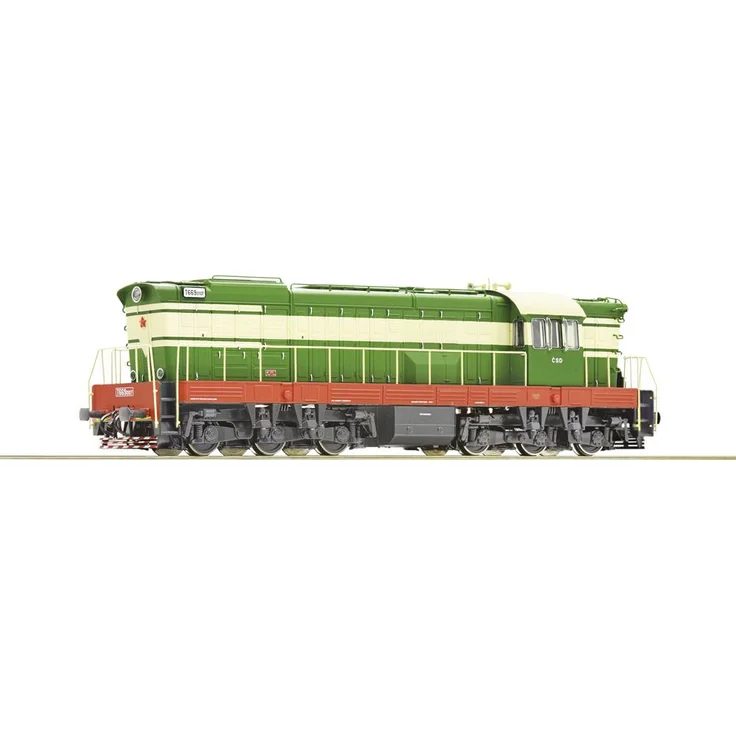 Roco H0 Diesellok T 669.0107 der CSD, 1.400 PS, Brummgeräusch, enge Ähnlichkeiten mit der Hummel – Bild 1
