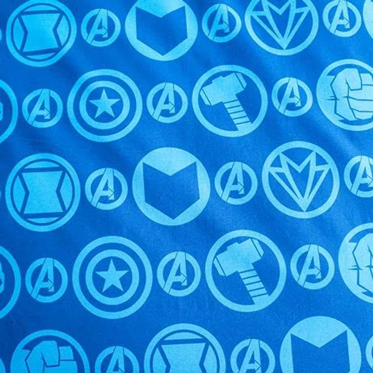 Jerry Fabrics Bettwäsche Set Avengers Leuchtend im Dunkeln, 100% Baumwolle, Größe: 140 x 200 cm, 70 x 90 cm – Bild 5
