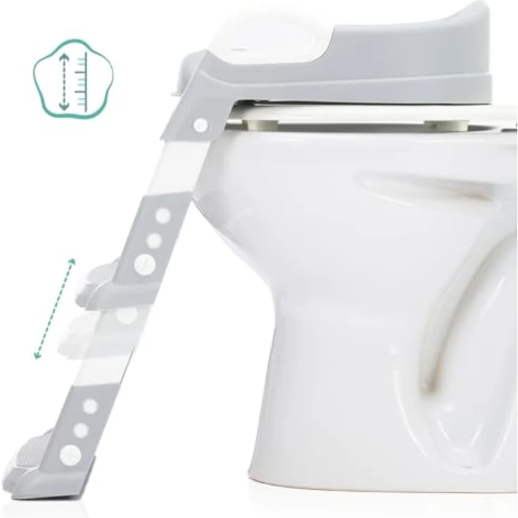 Fillikid Toilettentrainer Ben, höhenverstellbar und stabil, für sicheren Sitz auf der Toilette – Bild 7