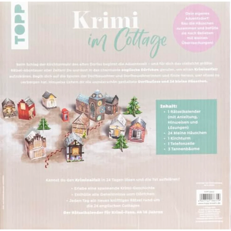 Frech Frech Krimi im Cottage – Cosy Crime Adventskalender mit 24 Rätseln und Krimi-Story – Bild 2
