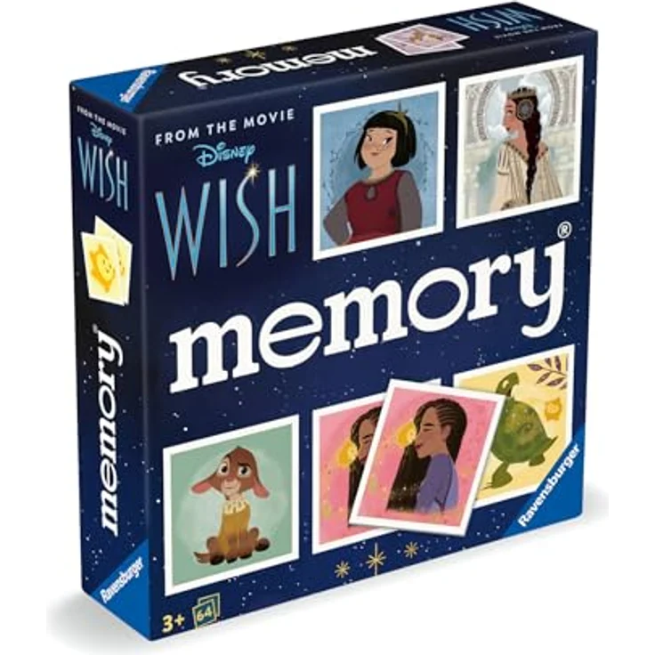 Ravensburger memory Disney Wish, Gedächtnisspiel für Kinder ab 3 Jahren, 20 Minuten Spielzeit – Bild 7