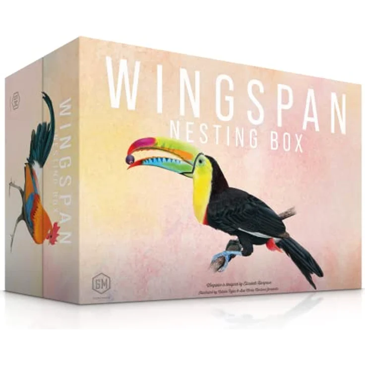 Stonemaier Games Wingspan Nistkasten, modulare Aufbewahrungsbox für Brettspielinhalte, ab 3 Jahren – Bild 1