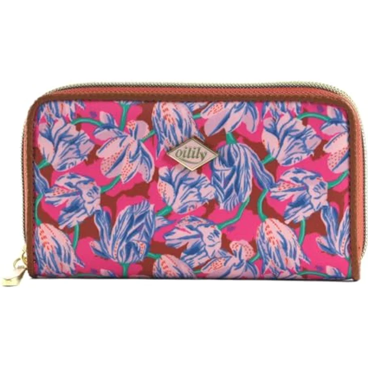 Oilily Zana Geldbörse, Kinderportemonnaie aus 100% Polyester, 16 cm x 9.5 cm x 2.5 cm, pink – Bild 3