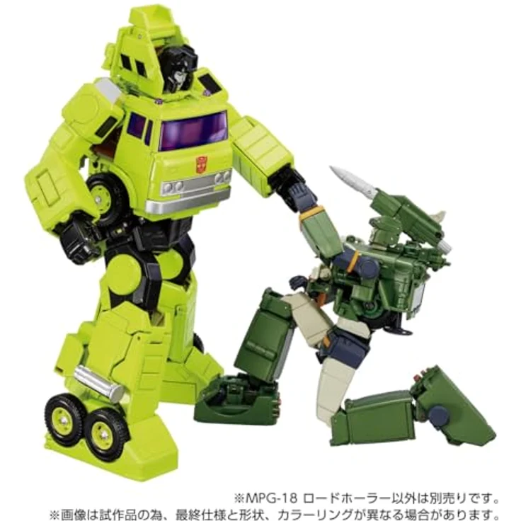Takara Tomy Transformers MPG-18 Road Hauler, Actionfigur 23 cm mit austauschbarem Zubehör und Anime-inspiriertem Grill – Bild 10