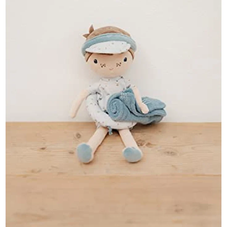 Little Dutch 4552 Stoffpuppe Kuschelpuppe Jim mit Zubehör (35 cm) – Bild 3