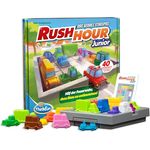 ThinkFun 76603 - Rush Hour Junior - Logikspiel für Kinder ab 5 Jahren - Stau-Spiel für Jungen und Mädchen