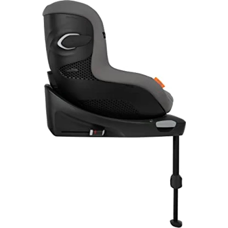 CYBEX Gold Kinder-Autositz Sirona Gi i-Size Comfort inkl. Base, Ab ca. 3 Monaten bis 4 Jahre (Ab Geburt mit Neugeboreneneinlage), Max. 20 kg, 61 - 105 cm (Ab 40 cm mit Neugeboreneneinlage), Lava Grey – Bild 4