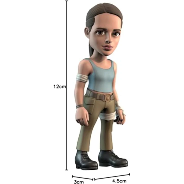 MINIX Alice Vikande Figur, Tomb Raider, Sammlerstück, 12 cm, Geschenkidee für Kinder und Erwachsene, TV- & Filmfans - MN11940, Detailgetreue Sammelfigur in 12 cm Höhe, inklusive Sammlerverpackung – Bild 5