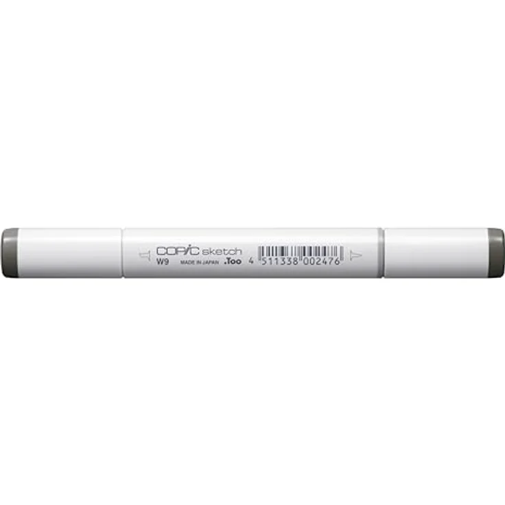 Copic COPIC Sketch Marker Typ W - 9, warm gray No. 9, professioneller Pinselmarker mit Super-Brush-Spitze und Medium-Broad-Spitze – Bild 3