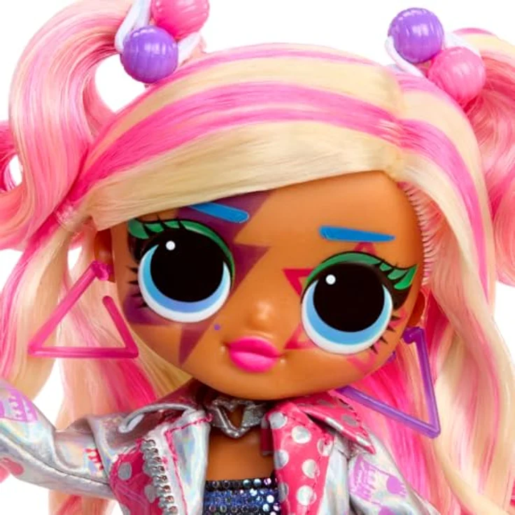 L.O.L. SURPRISE! Anziehpuppe L.O.L. Surprise OMG Eye Spy - Rockstar, mit magischem Farbwechsel und interaktivem Playset – Bild 7