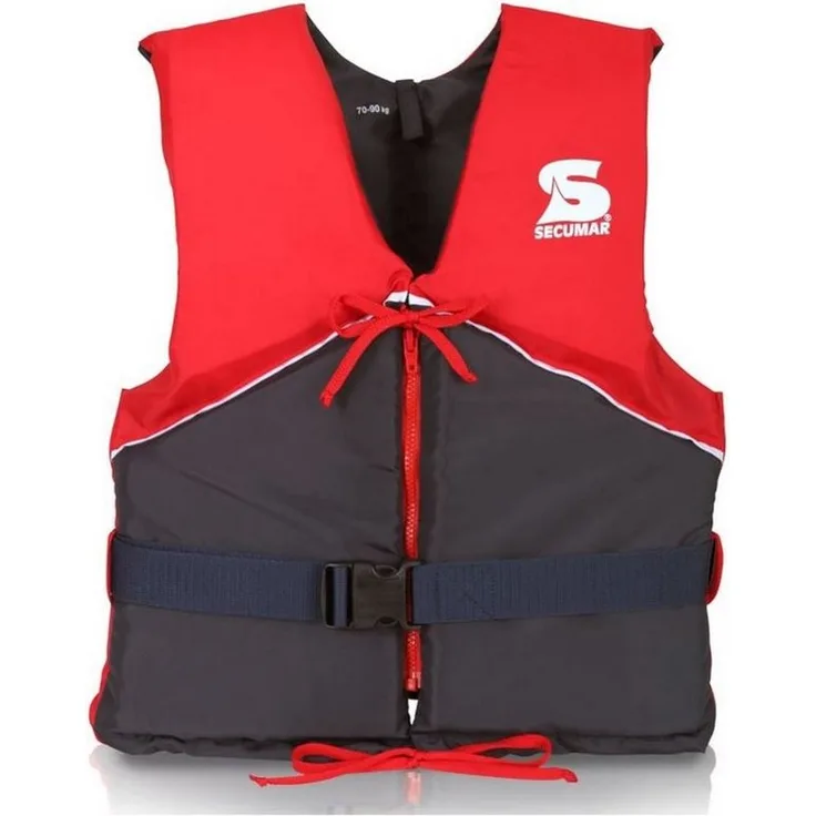 SECUMAR Schwimmweste, 50N Rettungsweste mit verstellbarem Leibgurt, marineblau