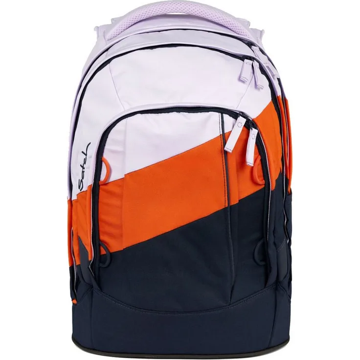 Satch Schulrucksack Pack - Schulrucksack "Now or Never Edition" 45 cm (1-tlg), ergonomisch, reflektierende Elemente, 3D-Effekt, recycelte Materialien, schwarz