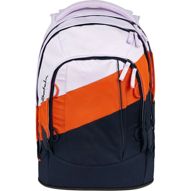 Satch Schulrucksack Pack - Schulrucksack "Now or Never Edition" 45 cm (1-tlg), nachhaltig, ergonomisch, reflektierende Elemente, 3D-Effekt, recycelte Materialien, schwarz – Bild 1