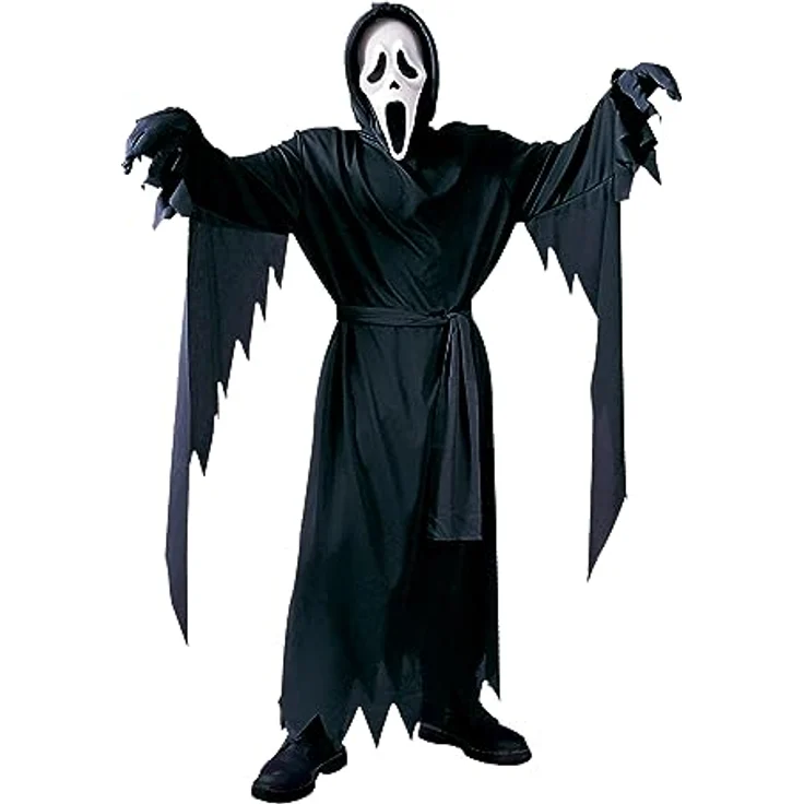 Unbekannt Scream 4 Movie Childs Ghost Face Up to 12 Yrs Halloween Fancy Dress Size – Bild 2