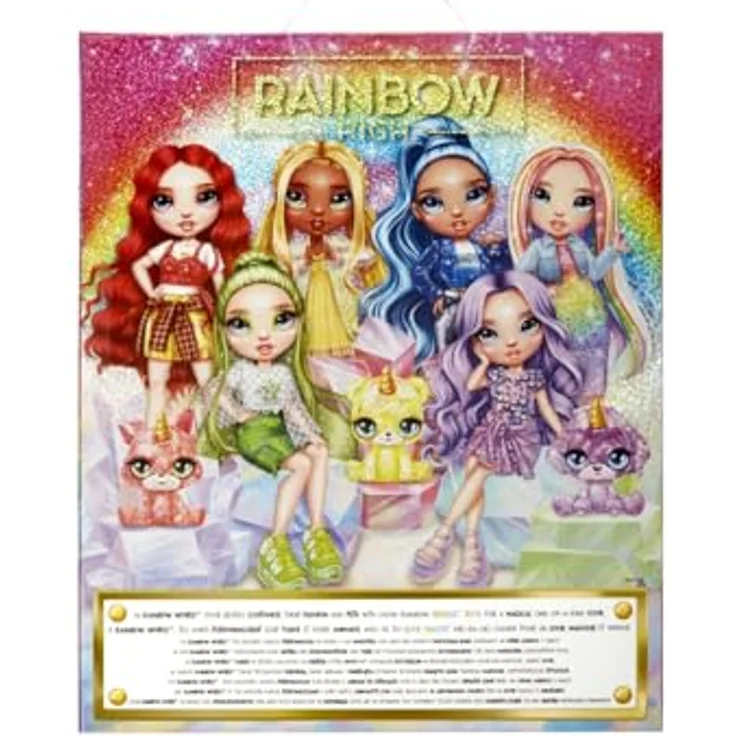 Rainbow High Anziehpuppe Classic Rainbow Fashion Doll- Sunny (yellow) mit funkelndem Haustier und Glitzerschleim - Preisvergleich – Bild 7