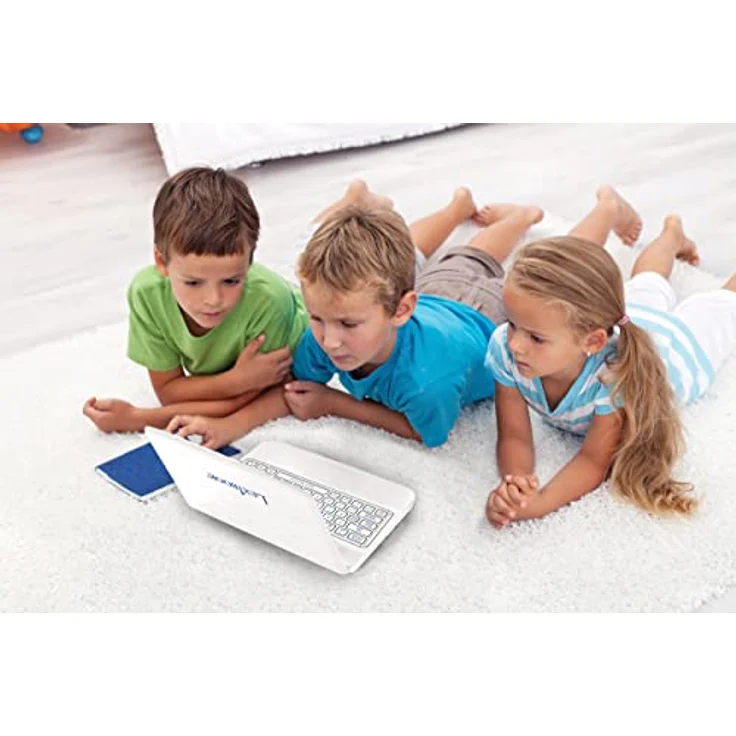 LEXIBOOK JC598i3 - Zweisprachiger Lernlaptop mit 124 Aktivitäten zum Lernen, Spielen und Musizieren, blau/weiß (Zweisprachig Deutsch und Englisch) – Bild 9