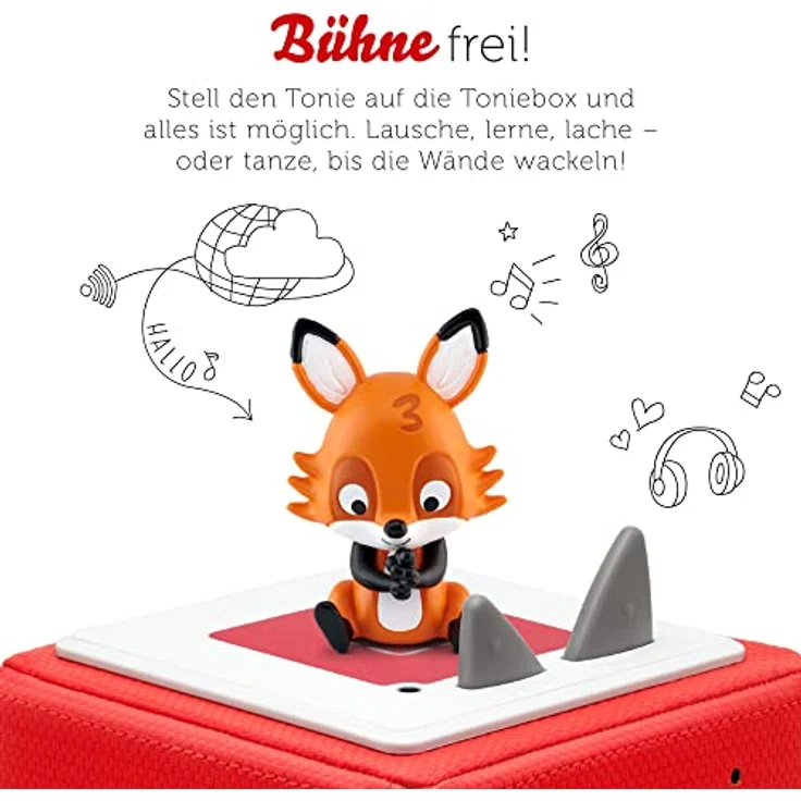 tonies Hörfiguren für Toniebox, 21 Lieblings-Kinderlieder – Zähllieder (neu eingespielt), Kinderlieder ab 3 Jahren, Spielzeit ca. 52 Minuten – Bild 2