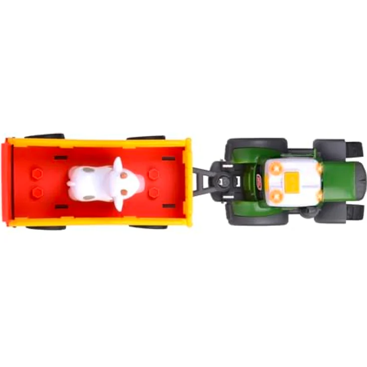 Dickie Toys ABC Bauernhof-Traktor Fendti (30 cm) - Spielzeugauto mit Licht & Sound für Kleinkinder ab 1 Jahr – Bild 4