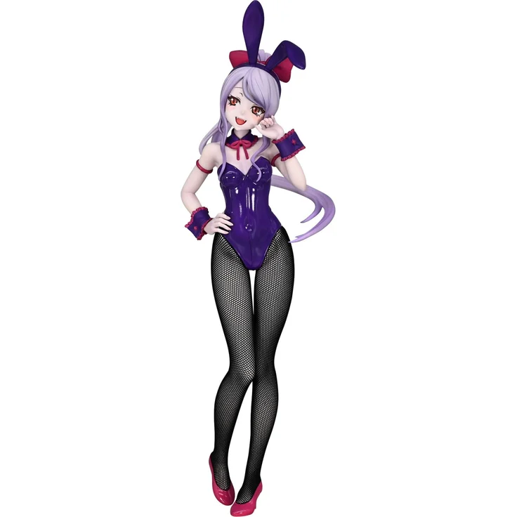FuRyu Overlord BiCute Bunnies PVC Statue Shalltear Bloodfallen, 26 cm, detailreiche Verarbeitung in hochwertigem PVC, inklusive bedruckter Geschenkbox