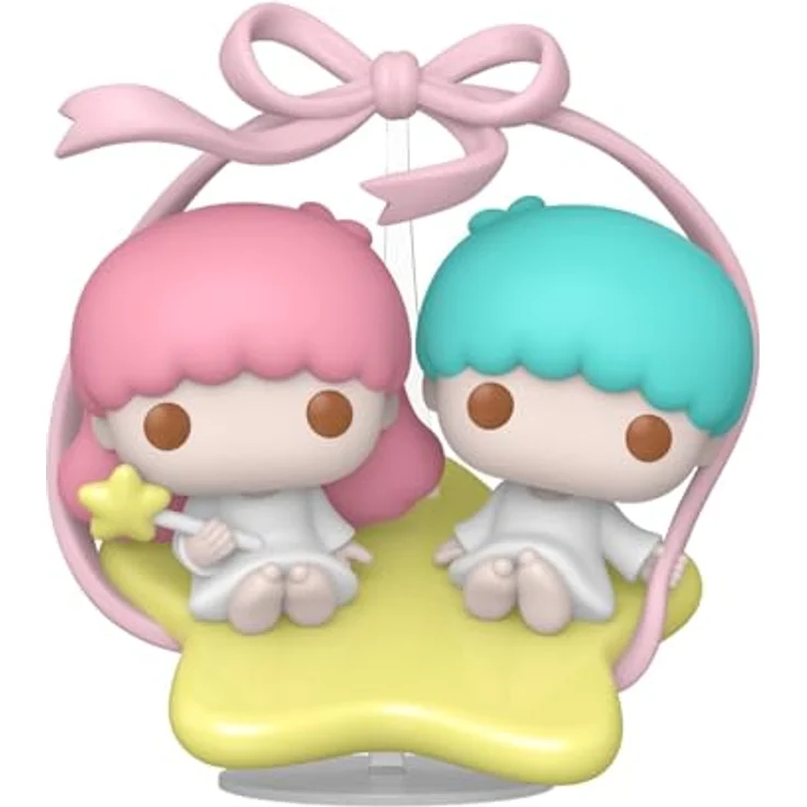 Funko Sanrio POP! Deluxe Vinyl Figur Little Twin Stars, 9 cm Sammlerstück in mehrfarbig, ideal für Sammler – Bild 2