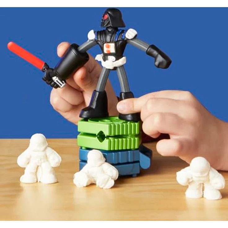 Hasbro Play-Doh Star Wars Galaktische Knet-Abenteuer, Knetset mit Lightsaber-Formen und Star Wars-Thema – Bild 7