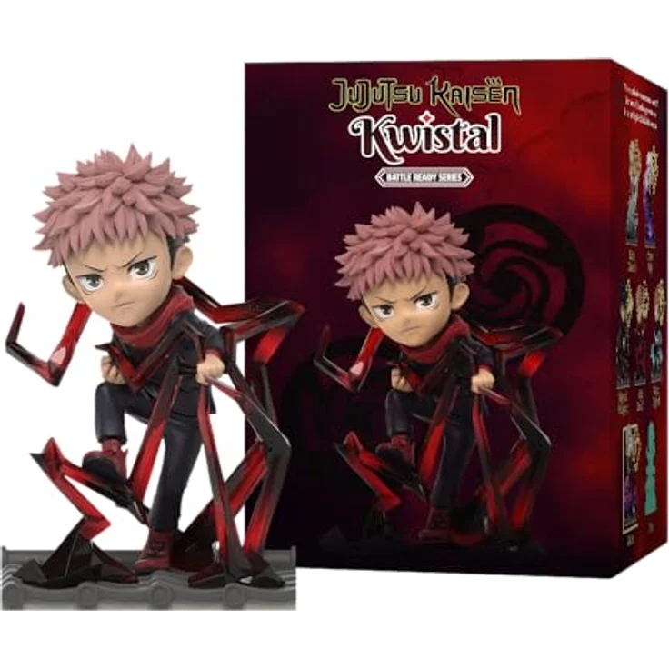Mighty Jaxx Kwistal Jujutsu Kaisen Battle Ready Series Figur, Sammelfigur, 6 Einheiten, One Size, verschiedene Farben verfügbar – Bild 6