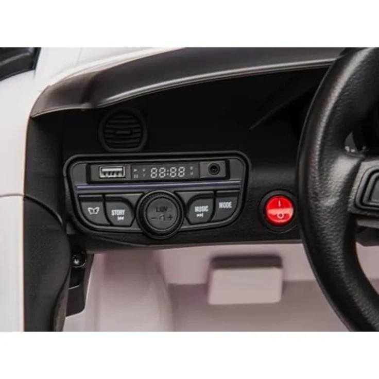 OTTO Porsche Spyder RS Elektro-Kinderauto, 12V Akku, 2 Motoren, LED-Beleuchtung, Fernbedienung, für Kinder bis 30 kg – Bild 9
