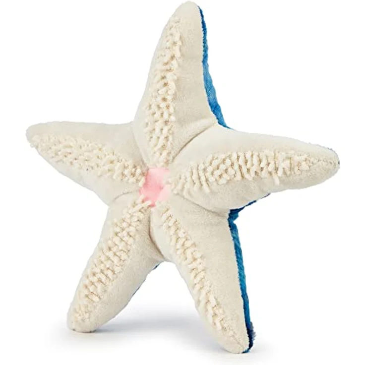 Zappi Co Blauer Seestern Plüschtier, weich gefüllt, 23-25 cm, aus recyceltem Material, für Kinder, Safari-Tiere Kollektion – Bild 3