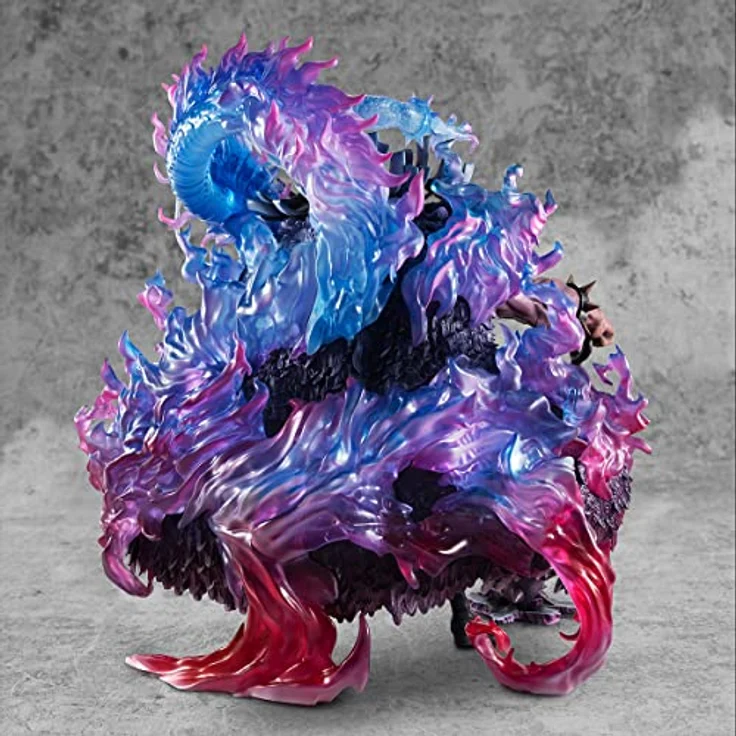 Megahouse One Piece Portrait Of Pirates WA-MAXIMUM PVC Statue Kaido the Beast, 38 cm, Super limited reprint – Bild 4