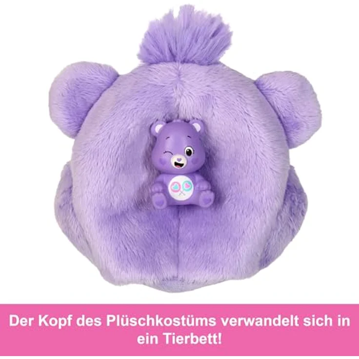 Barbie Anziehpuppe Cutie Reveal, Glücksbärchis Teile-gern-Bärchi, inklusive Accessoires, bewegliche Puppe mit 10 Überraschungen – Bild 6