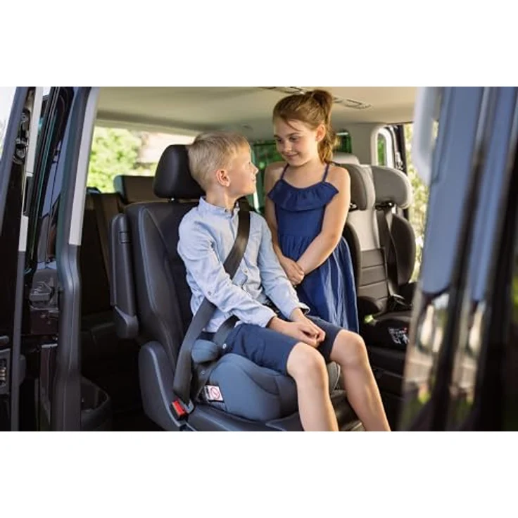 Osann Kindersitzerhöhung Up i-Size, Auto Sitzerhöhung ab 125 cm, Sitzschale, Booster, Schwarz – Bild 9
