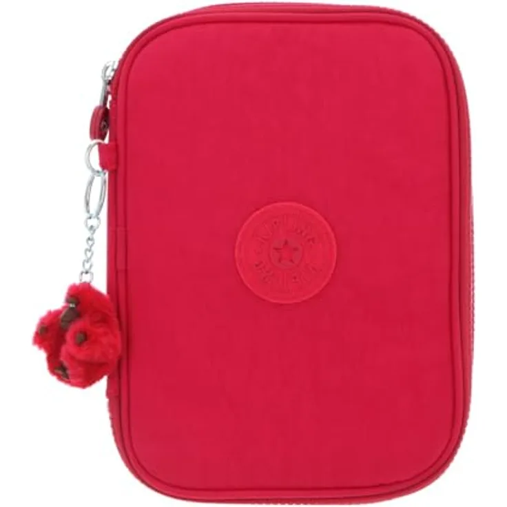 Kipling 100 PENS Großes Federetui für bis zu 100 Stifte, wasserabweisend, True Pink (Rosa)